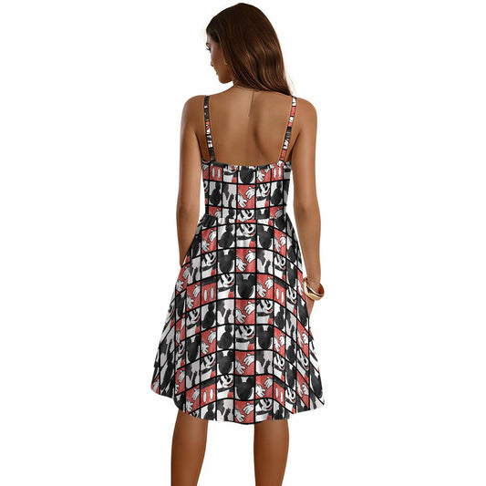 Mouse Block Party - Women's Sweetheart Cami Dress
