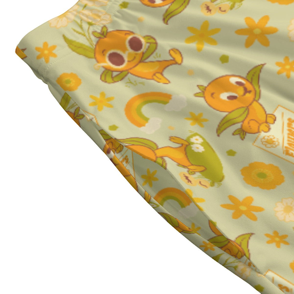 Vintage Citrus Garden - Women's Pocket Skater Skirt