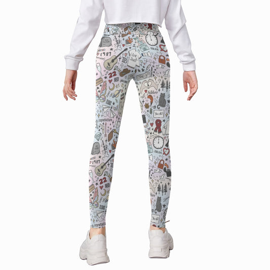 Every Era Collage - Kid's Leggings