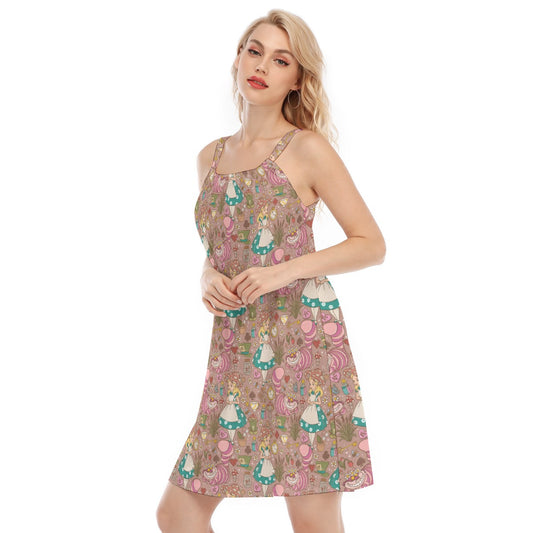 Whimsical Wonderland Cottagecore - Women’s Adjustable Sundress