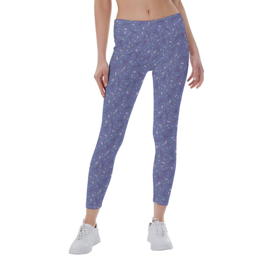 Lavender Vibes - Women's Yoga Leggings