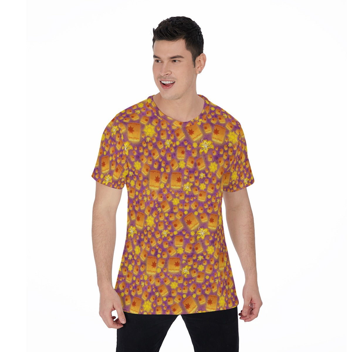 Lantern Glow Festival - Men's Short Sleeve T-Shirt