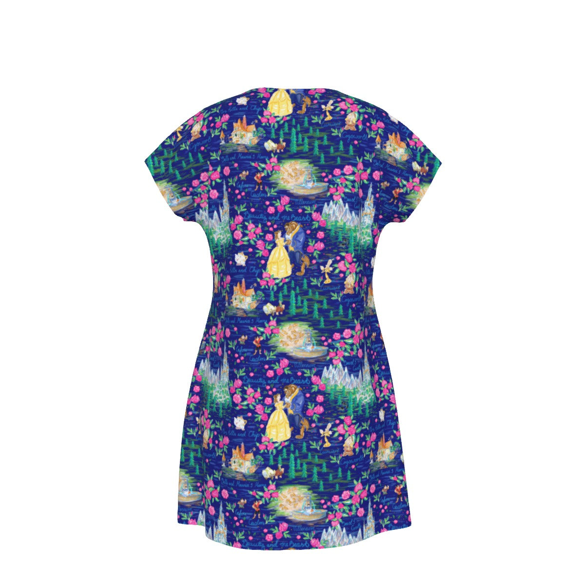 Enchanted Forest Romance - Women's T-Shirt Dress