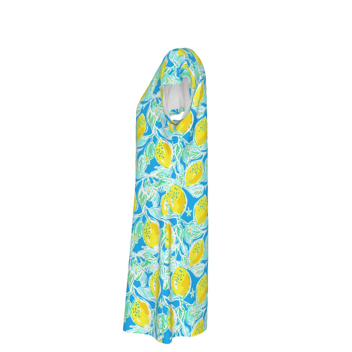 Lemon Drop Daydream - Women's T-Shirt Dress