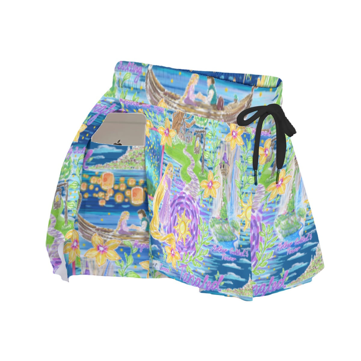 Lantern Festival Glow - Women's Flowy Pocket Shorts