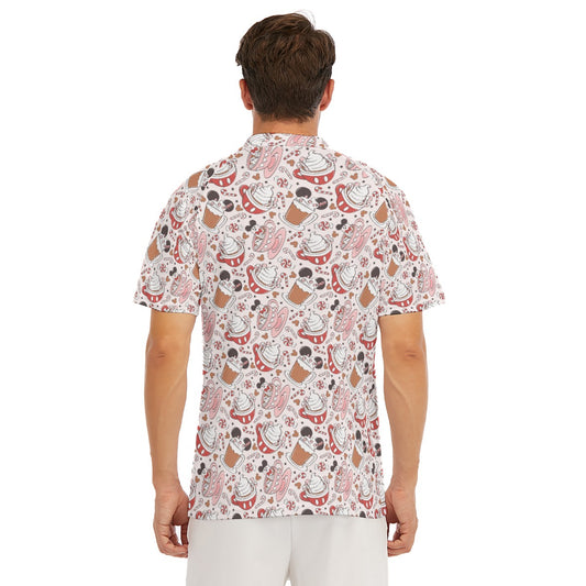 Magic Mouse Hot Chocolate - Men's Polo Shirt
