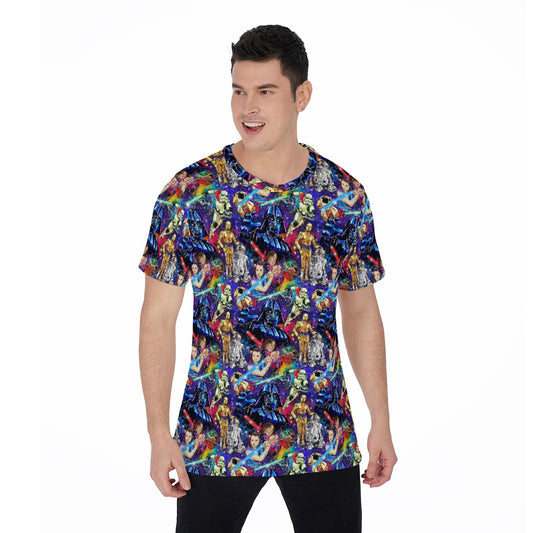 Galaxy Saga - Men's Short Sleeve T-Shirt