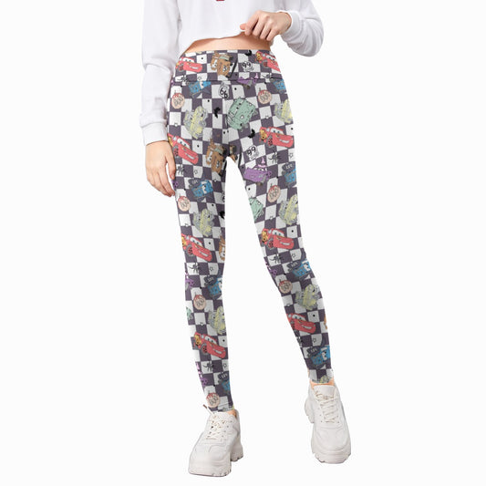 Halloween Racing Crew - Kid's Leggings