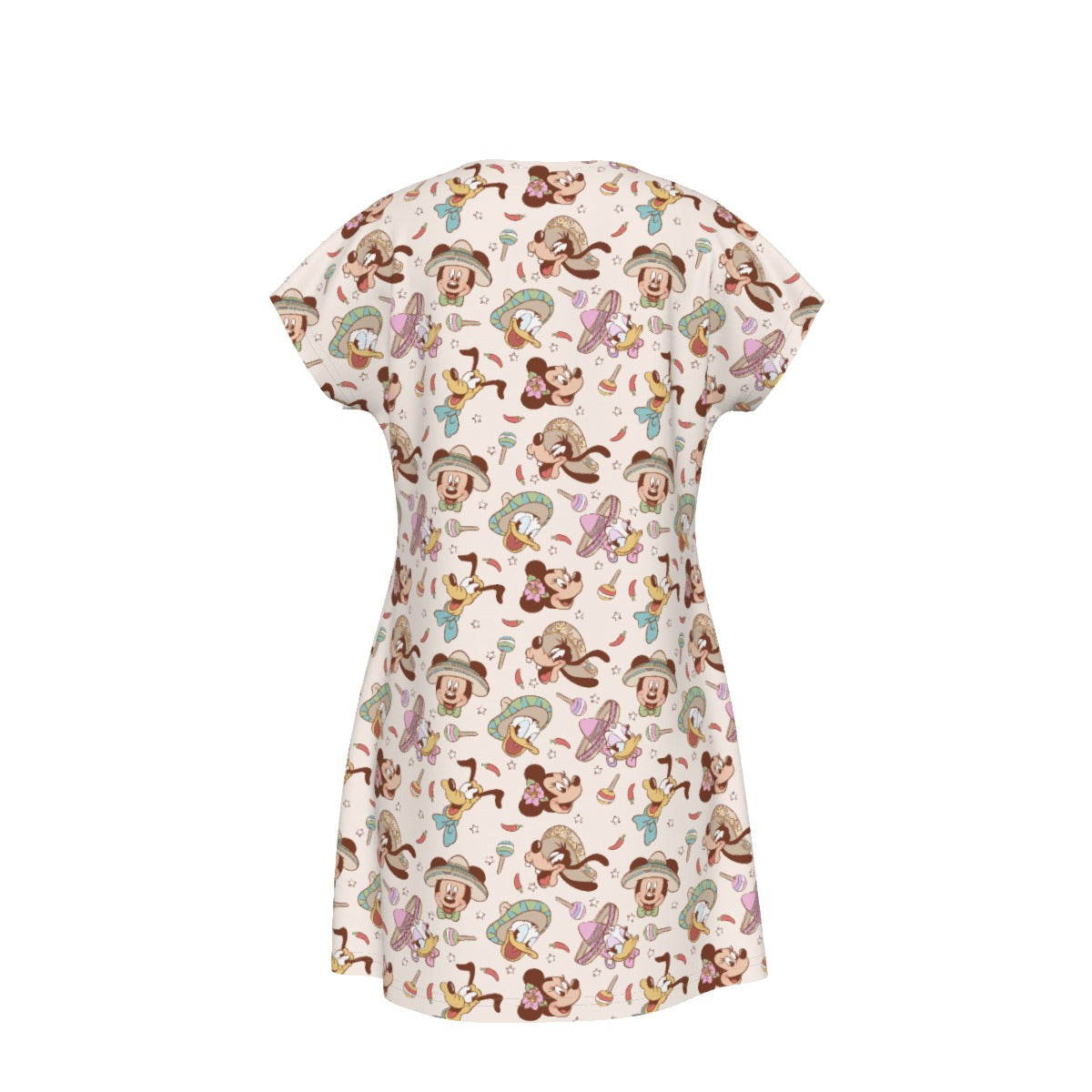 Fiesta Sombrero Pals - Women's T-Shirt Dress
