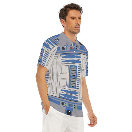 Little Blue Droid - Men's Polo Shirt