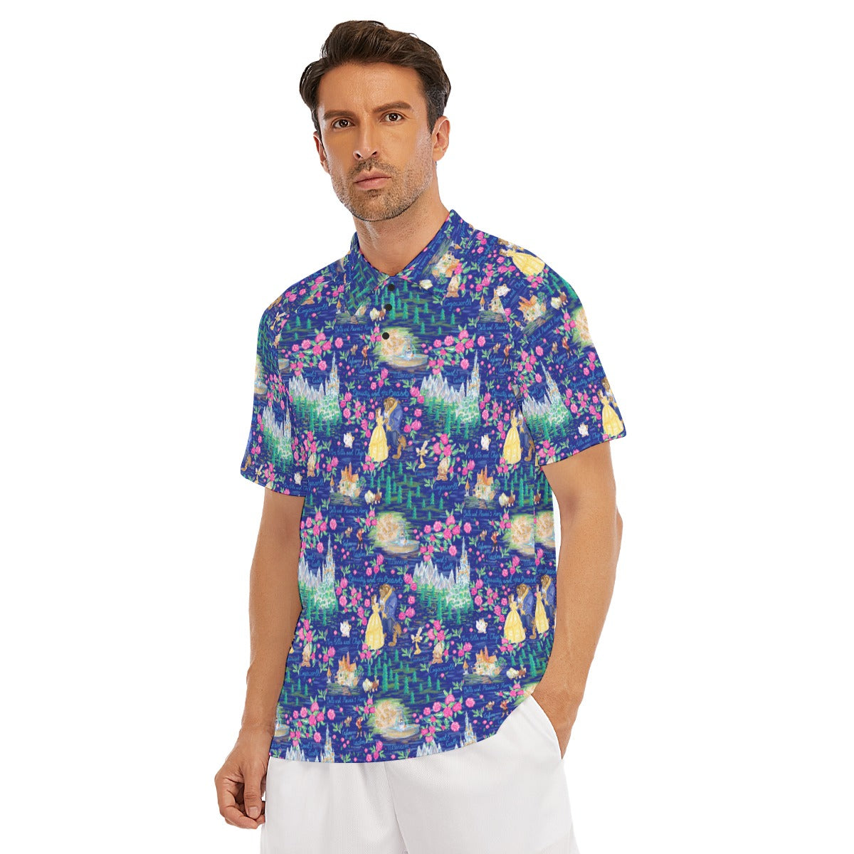 Enchanted Forest Romance - Men's Polo Shirt