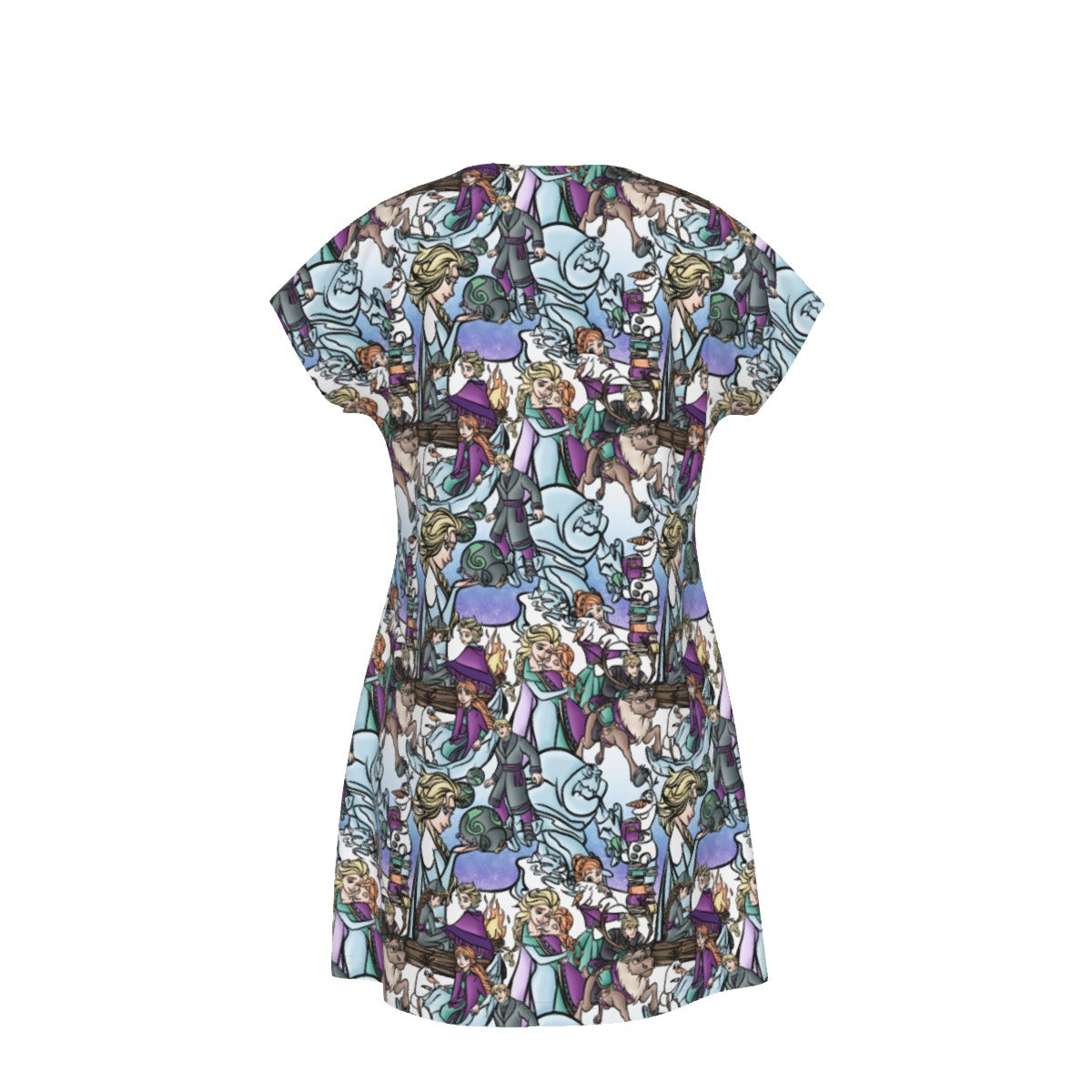 Enchanted Winter Journey - Women's T-Shirt Dress