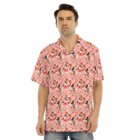 Power Couple Race Ready - Men's Hawaiian Button Up Shirt