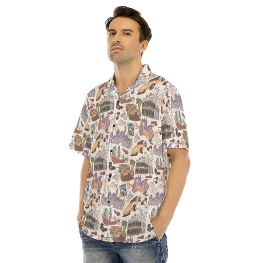 West Coast DLR - Men's Hawaiian Button Up Shirt