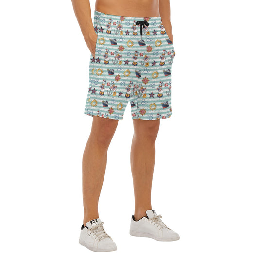 Sailor Duo on Deckaisy - Men’s Pocket Beach Shorts