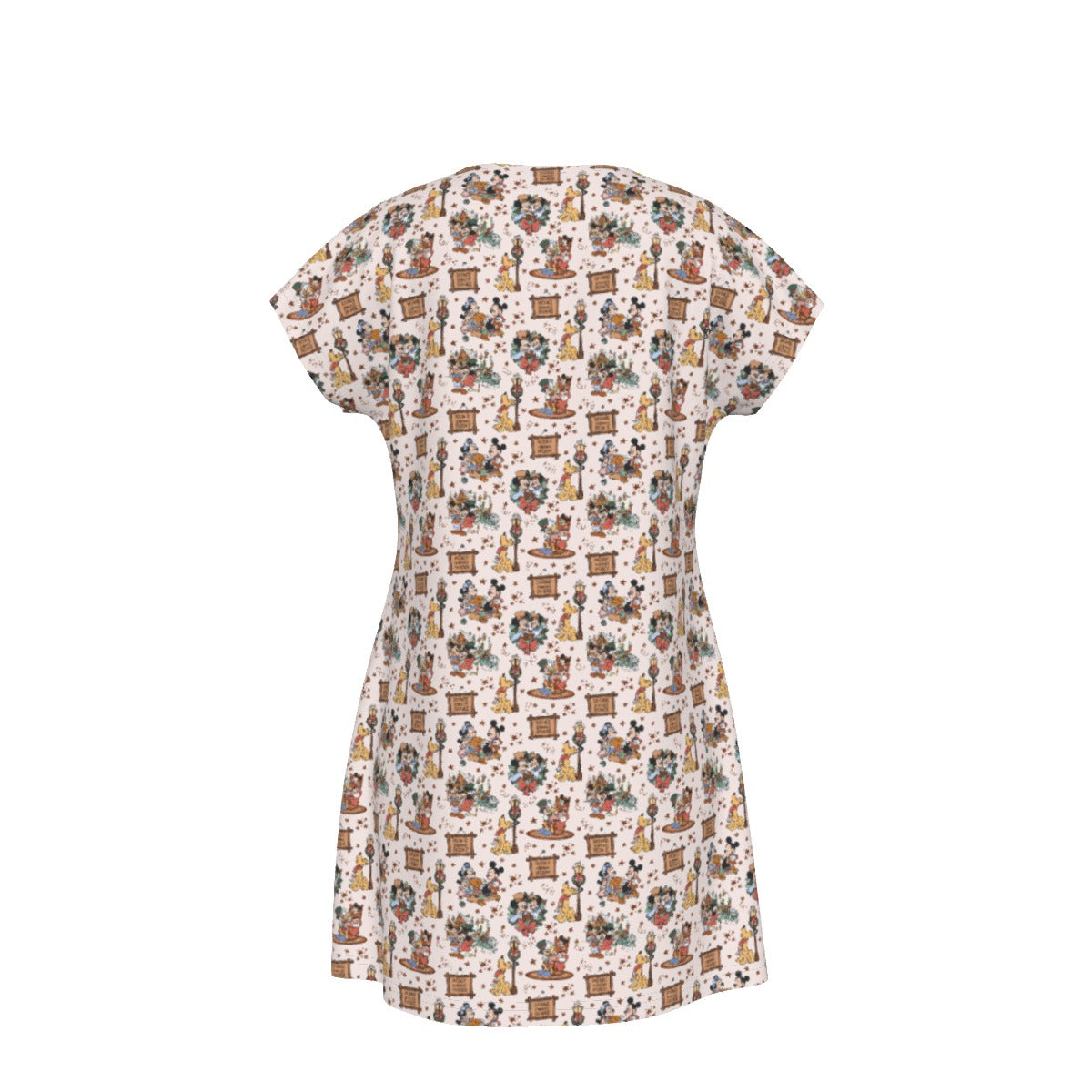 Victorian Holiday Celebration - Women's T-Shirt Dress