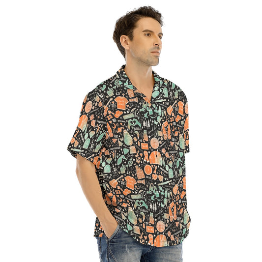 Showgirl Era Icons - Men's Hawaiian Button Up Shirt