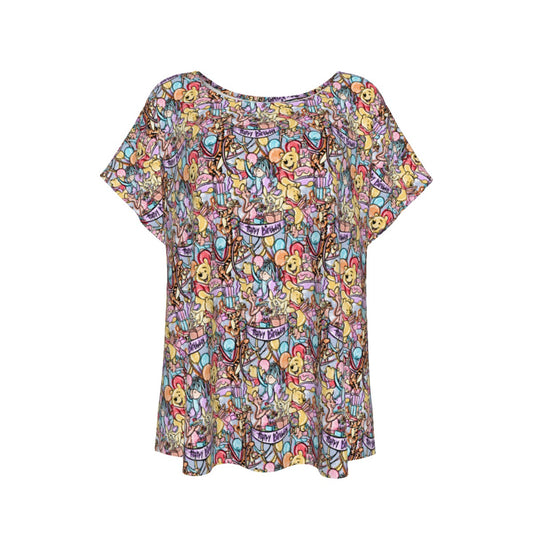 Birthday Bash in the Woods - Women’s Relaxed Fit Scoop Tee