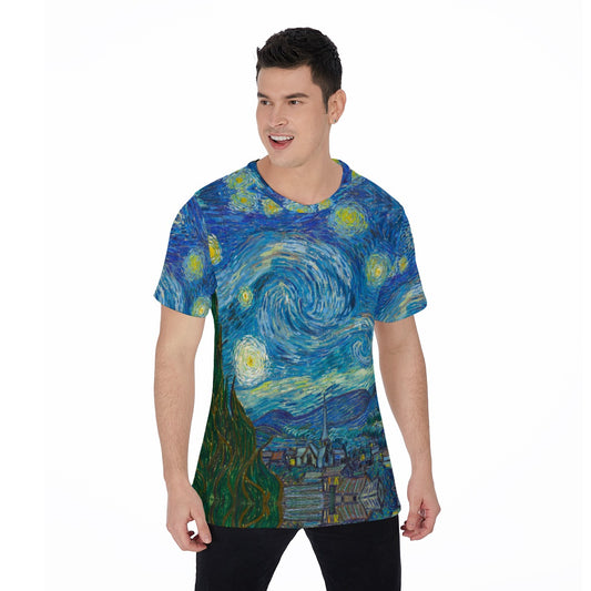 Van Gogh Starry Night - Men's Short Sleeve T-Shirt