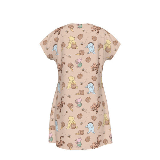 Honey Pot Daydreams - Women's T-Shirt Dress