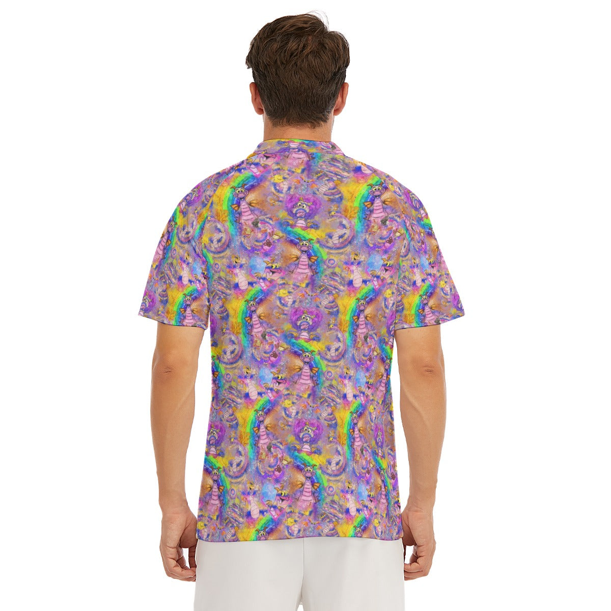 Figment Watercolor Rainbow - Men's Polo Shirt