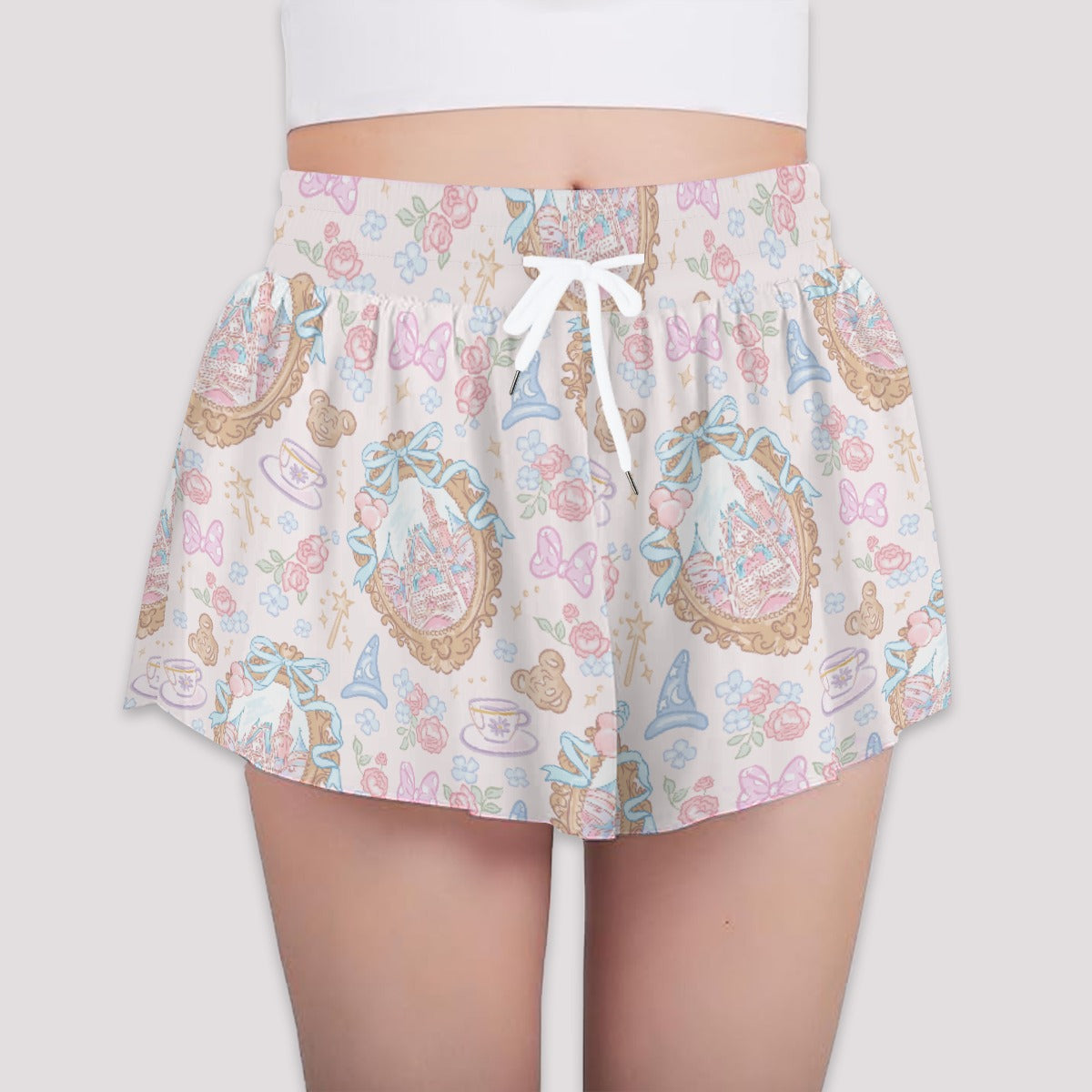 Coquette Park Daydream - Girls’ Flowy Pocket Shorts