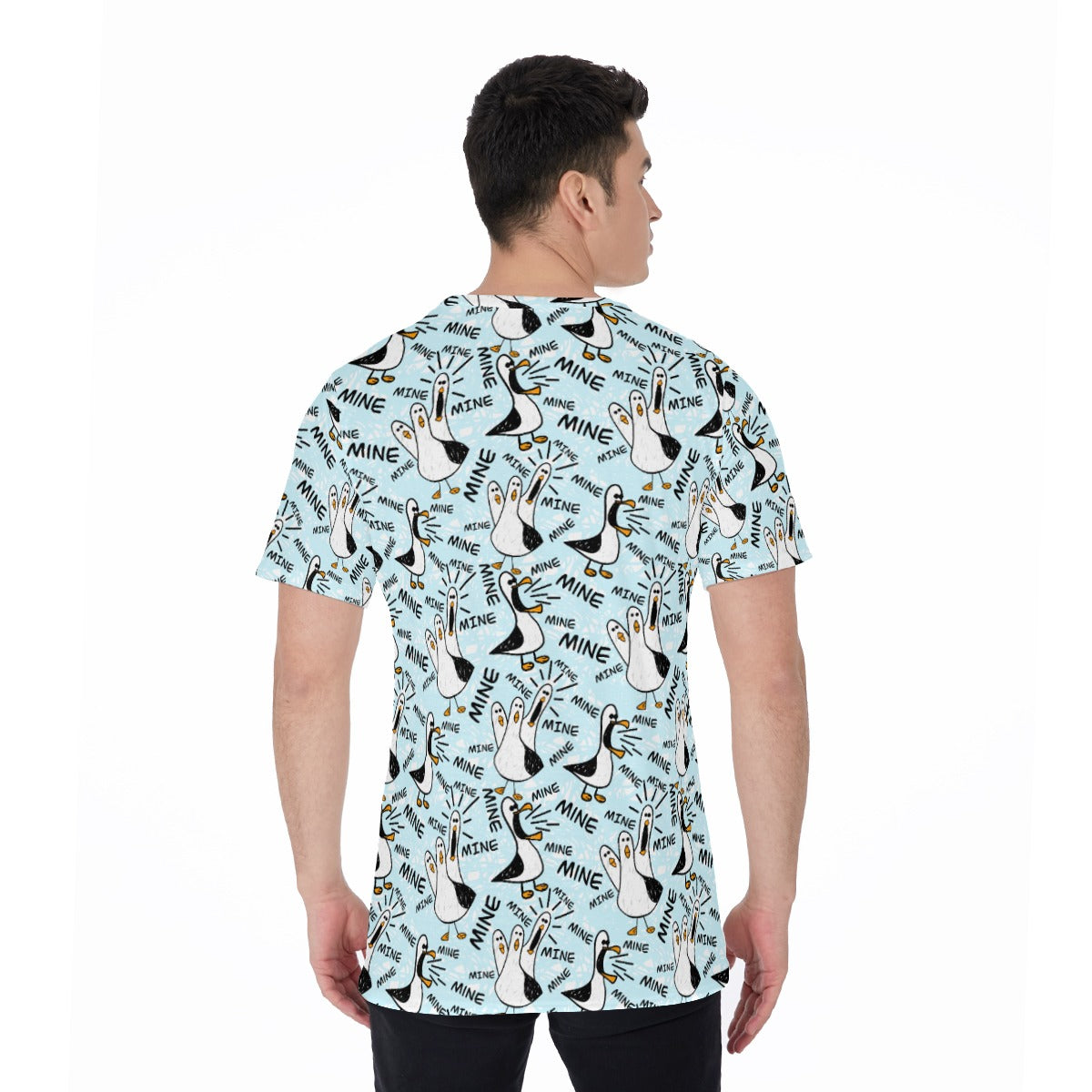 Mine Mine Mine Seagulls - Men's Short Sleeve T-Shirt