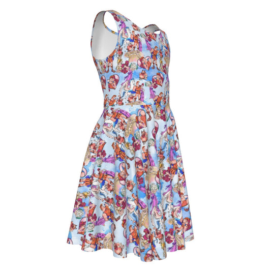 I Won't Say I'm In Love - Kid's Sleeveless Skater Dress
