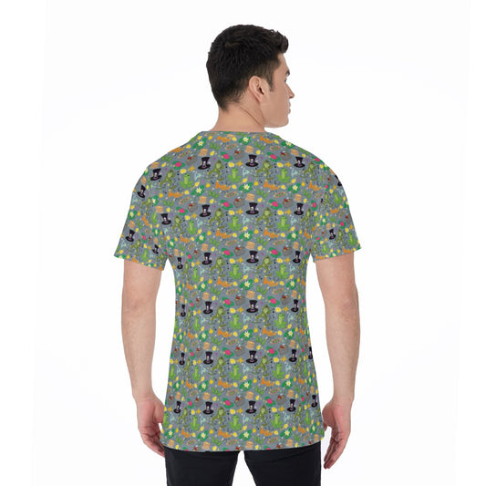 Bayou Princess Icons - Men's Short Sleeve T-Shirt