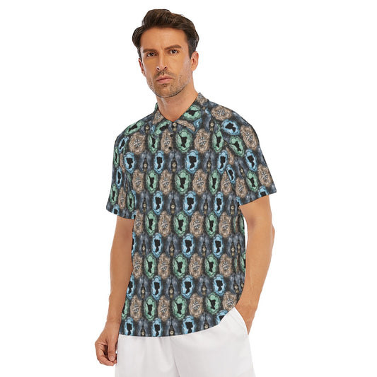 Starry Flight Silhouettes - Men's Polo Shirt