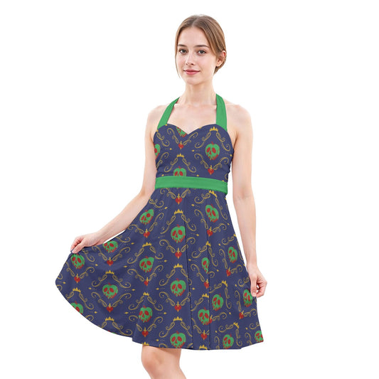 Poison Apple - Women's Halter Vintage Pocket Dress