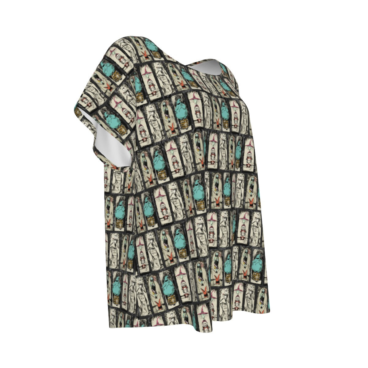 Stretching Haunted Nightmare - Women’s Relaxed Fit Scoop Tee