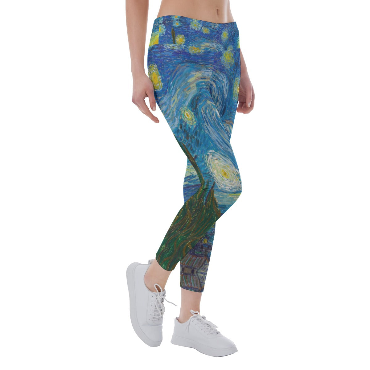 Van Gogh Starry Night - Women's Yoga Leggings