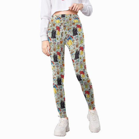 Fairest Crew Sketch - Kid's Leggings