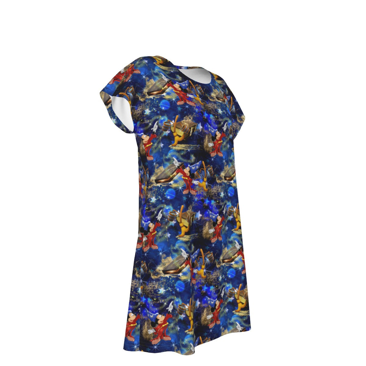 Enchanted Broom Magic - Women's T-Shirt Dress