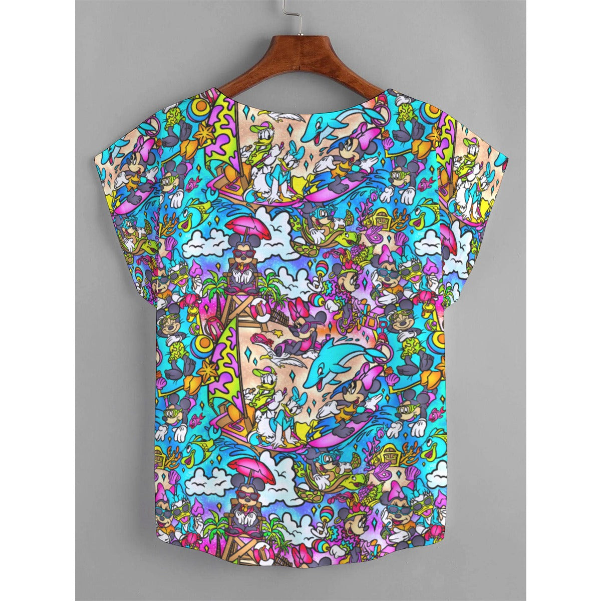 Island Beach Bash - Women’s Relaxed Fit Scoop Tee