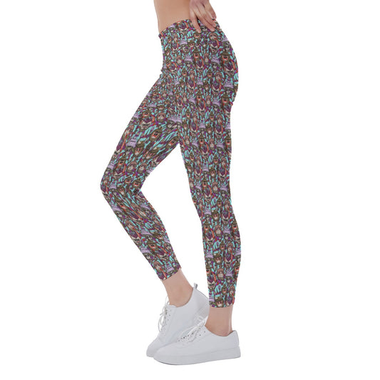 Island Coconut Pirates - Women's Yoga Leggings