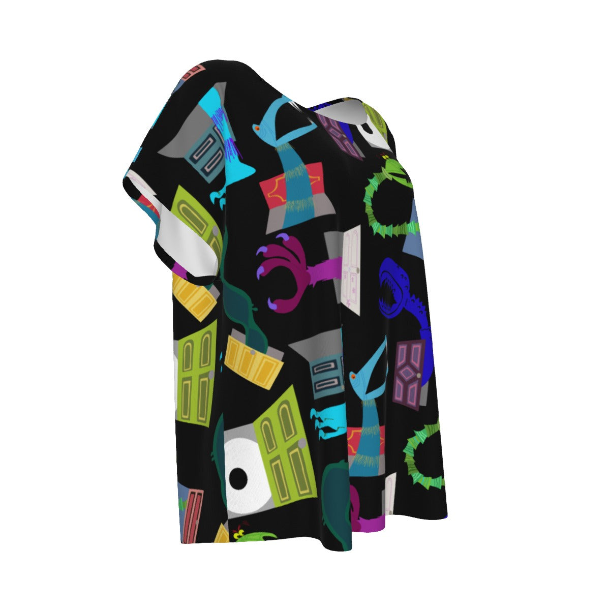 Monsters in Closets - Women’s Relaxed Fit Scoop Tee