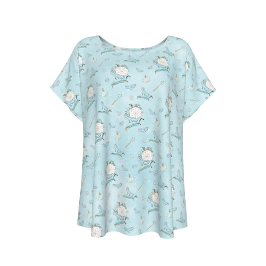 Enchanted Glass Slipper - Women’s Relaxed Fit Scoop Tee