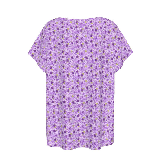 Fruitimals - Blackberry Axolotls - Women’s Relaxed Fit Scoop Tee