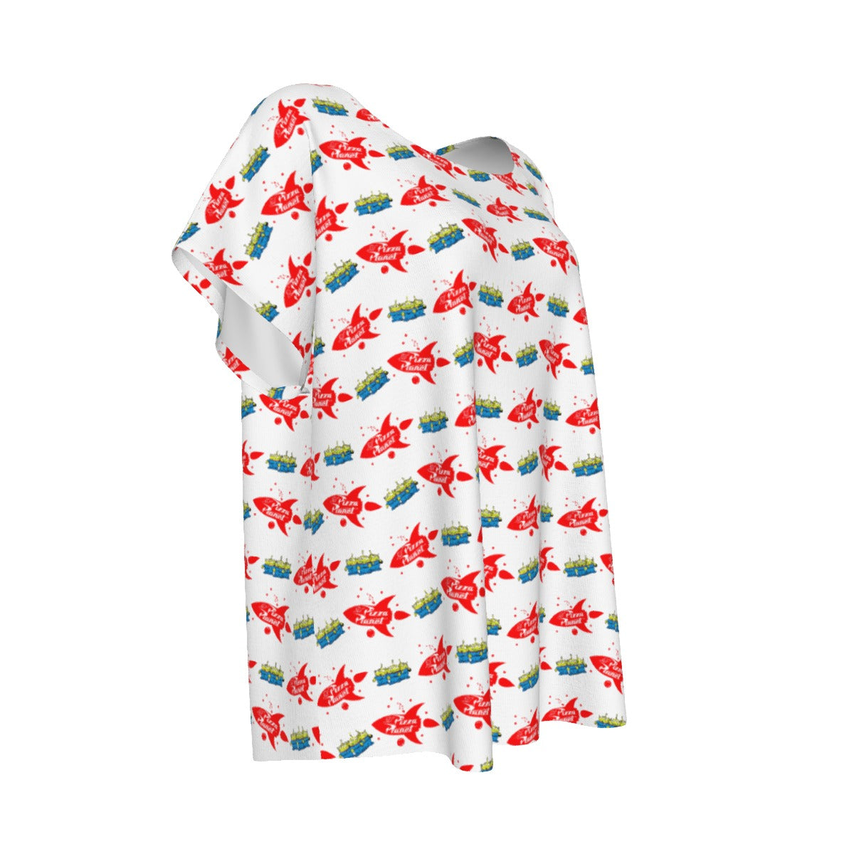 Galactic Rocket Party - Women’s Relaxed Fit Scoop Tee