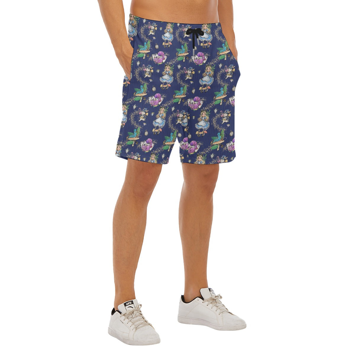 Whimsical Enchanted Forest - Men’s Pocket Beach Shorts