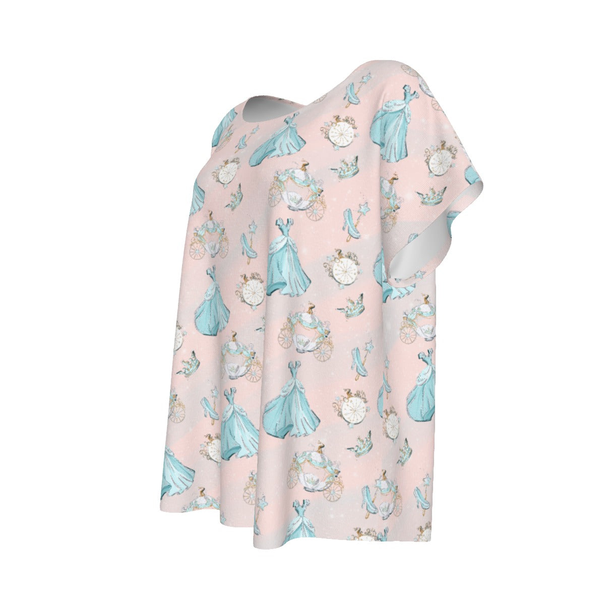 Pastel Midnight Magic - Women’s Relaxed Fit Scoop Tee