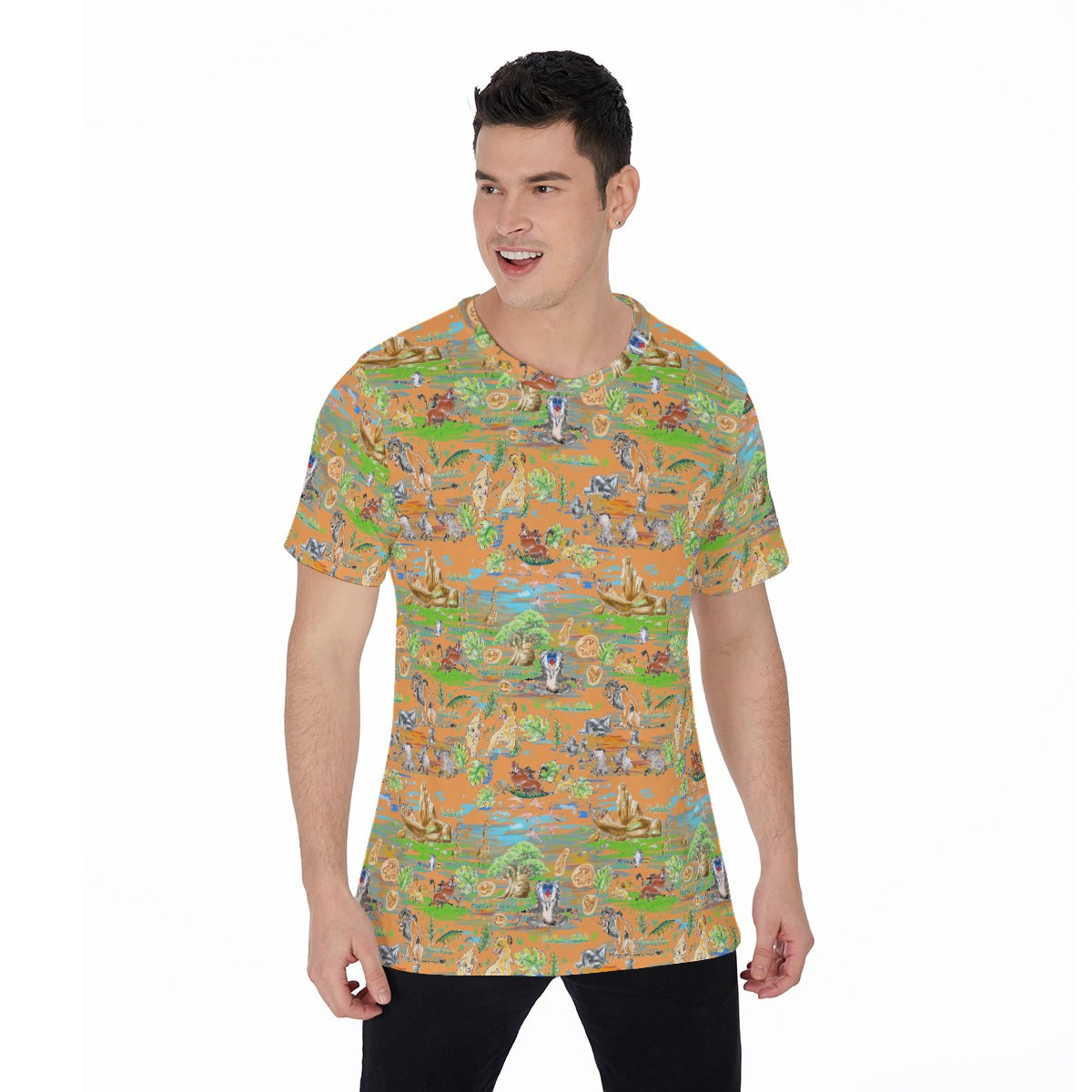 Savanna Sunset Stories - Men's Short Sleeve T-Shirt