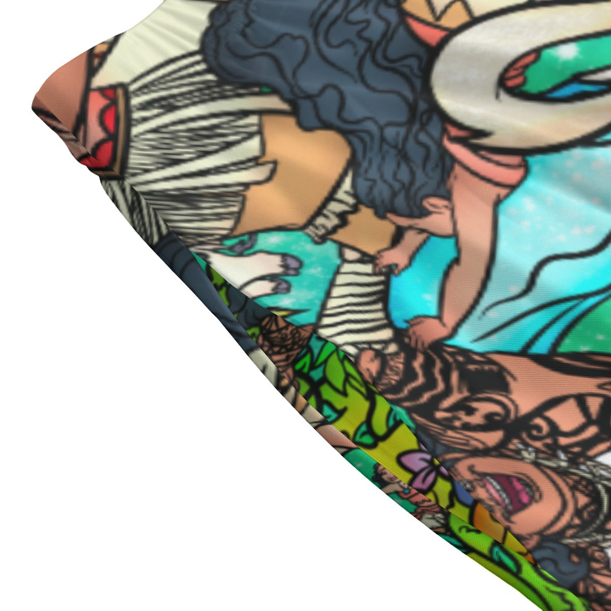 Ocean Voyager Storybook Scenes - Women's Pocket Skater Skirt