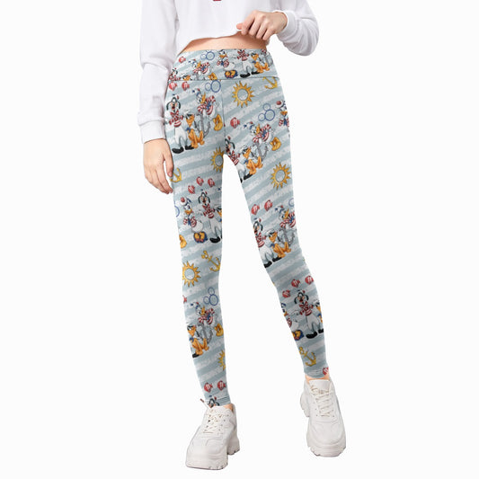 Set Sail with the Crew - Kid's Leggings