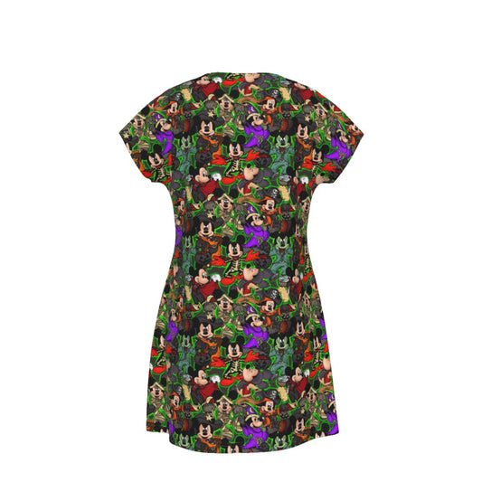 Halloween Costume Mashup - Women's T-Shirt Dress