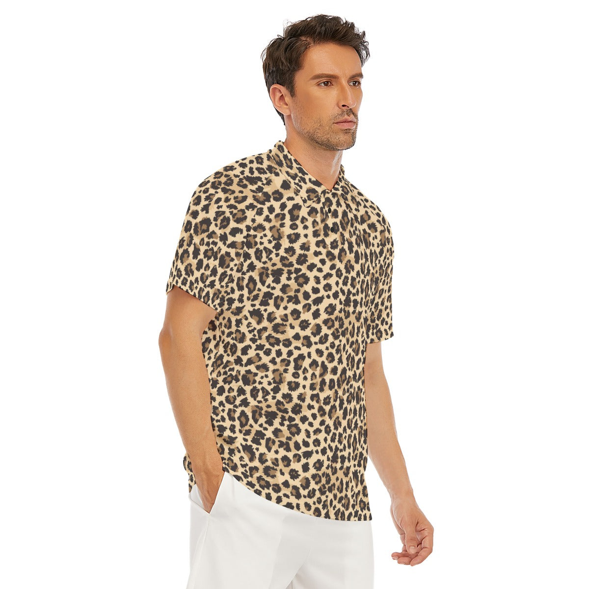 Animal Print - Cheetah - Men's Polo Shirt
