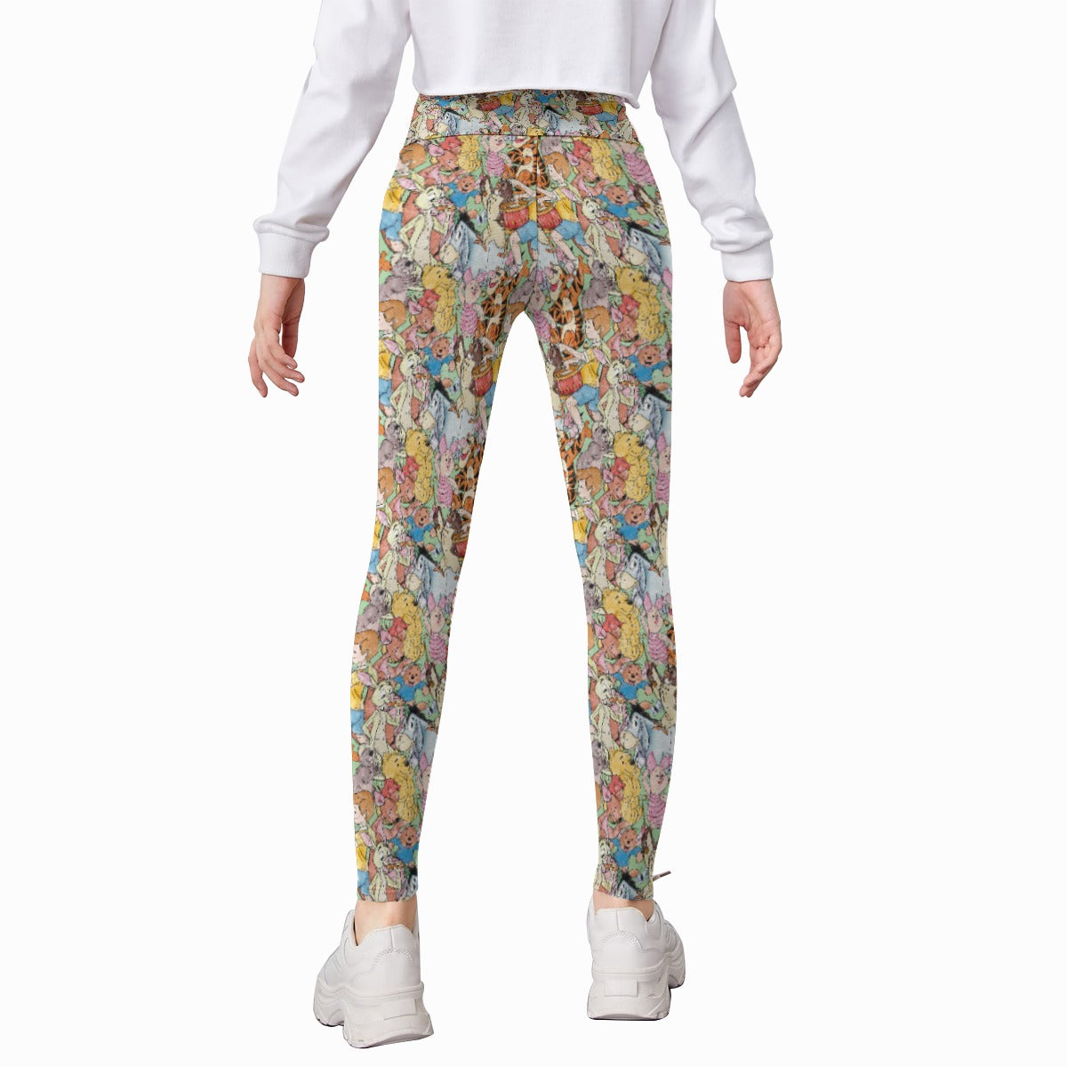 Sketched Hundred Acre Crew - Kid's Leggings