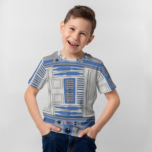 Little Blue Droid - Kid’s Short Sleeve T-Shirt